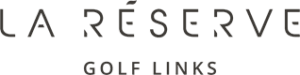 LA RESERVE GOLF LINKS LOGO PANTONE BLACK7C
