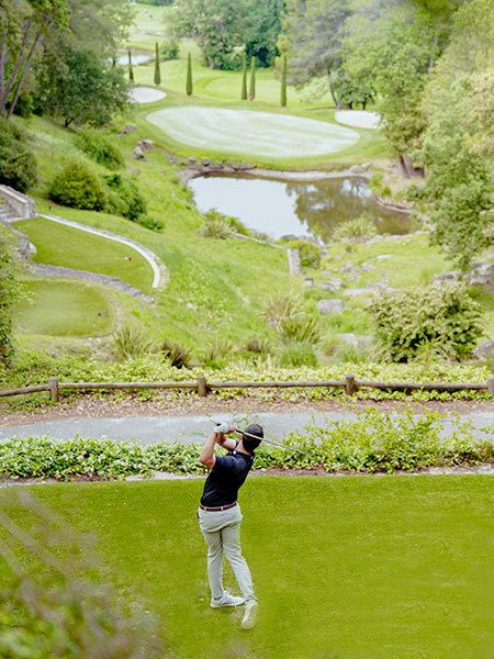 Royal Mougins Golf Club hole view Player