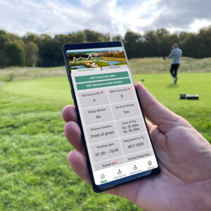 White label Golf Club Web App