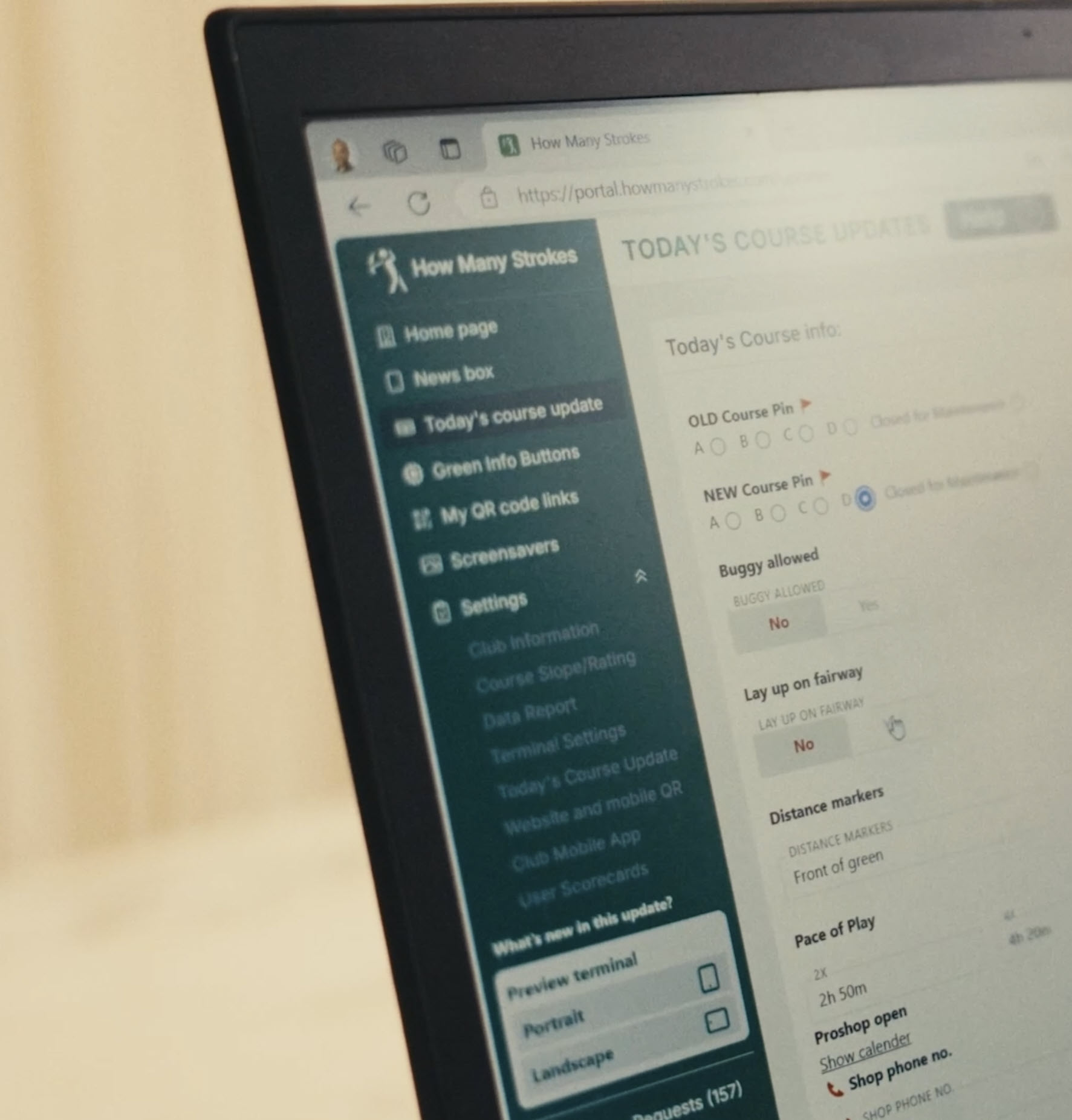 Management System Close Up