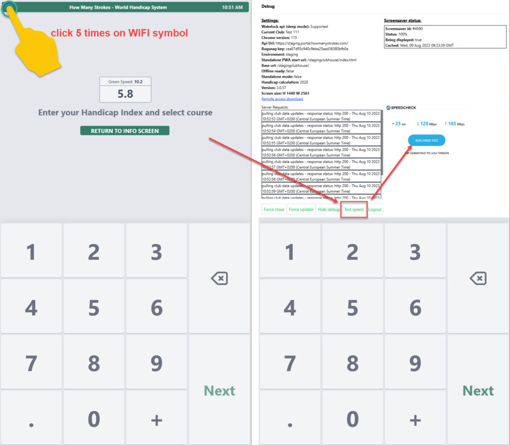 Test Wifi Speed