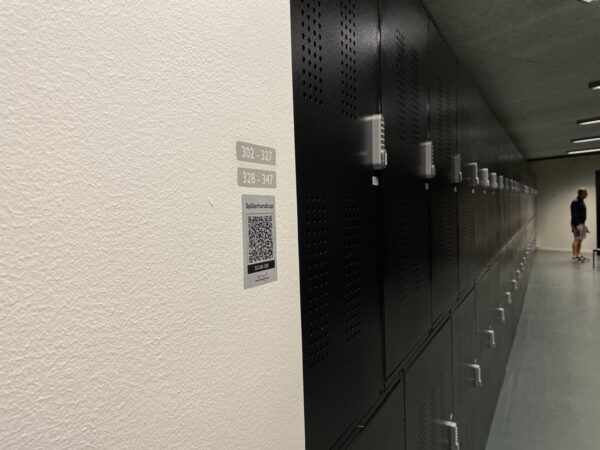 How Many Strokes on QR in locker